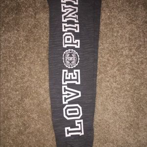 LOVE PINK Gray Joggers